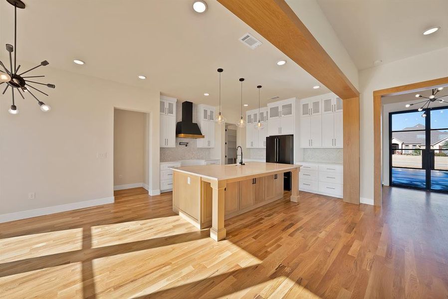 Furnished interior view inside a new home in , Union Valley (Image 5). Furnished interior view inside a new home in , Union Valley (Image 5).