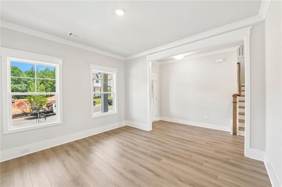 Spacious, unfurnished interior of a new home in Fowler Farms, Auburn (Image 39).