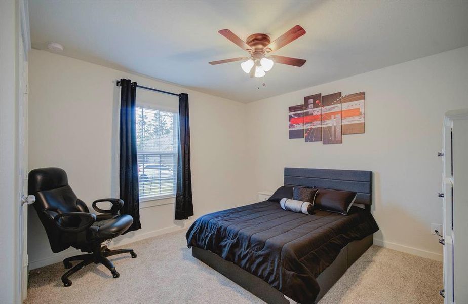 Secondary room with window facing the front yard!