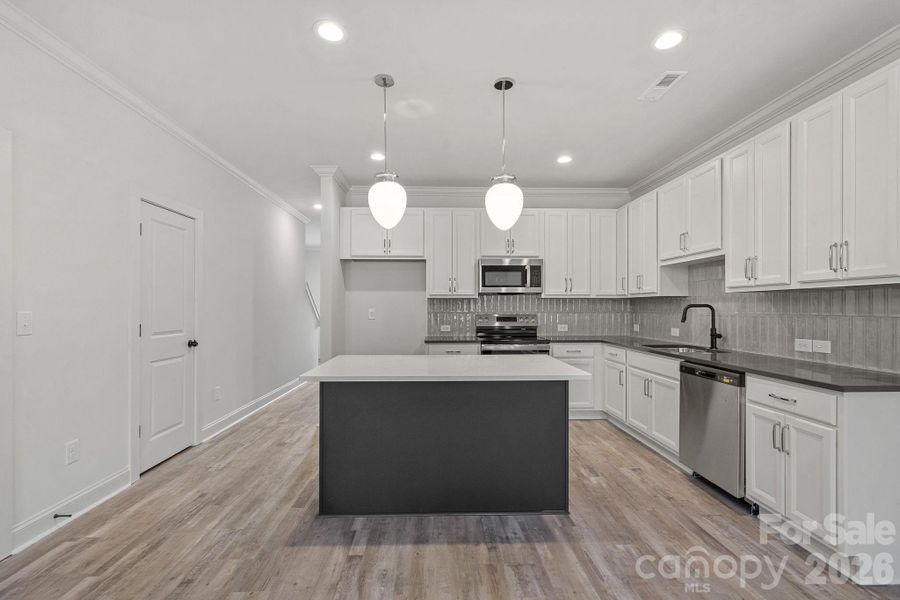 Furnished interior view inside a new home in , Charlotte (Image 7).