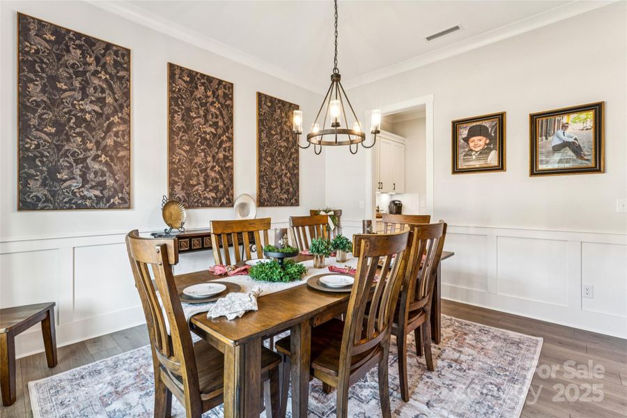 Furnished interior view inside a new home in , Indian Trail (Image 34). Furnished interior view inside a new home in , Indian Trail (Image 34).