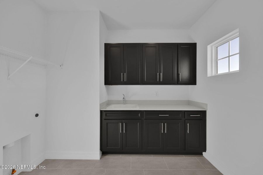 Furnished interior view inside a new home in The Landings at Saint Johns, St. Johns (Image 34).