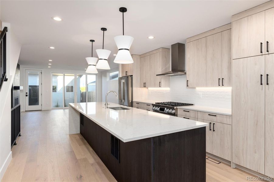 Furnished interior view inside a new home in , Denver (Image 4).