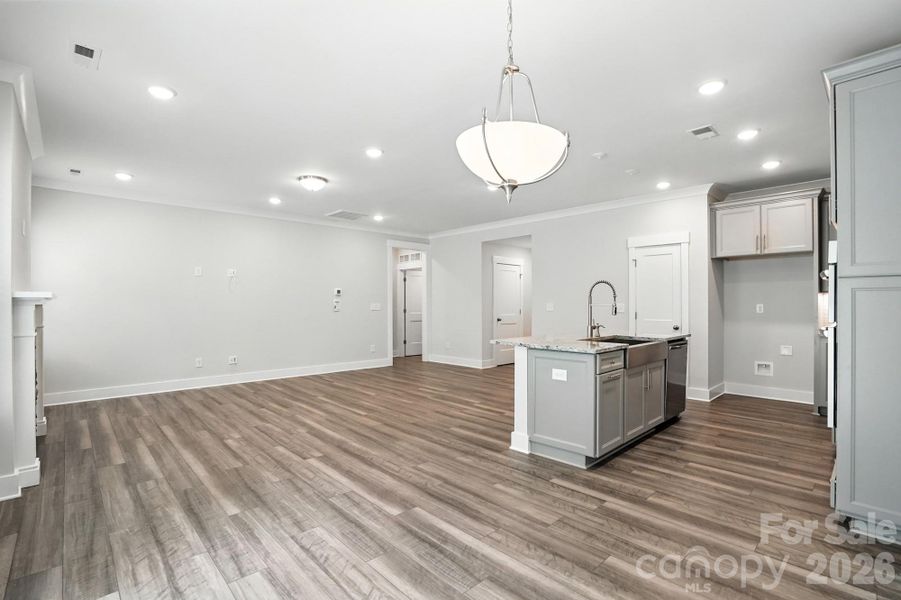 Open floorplan
