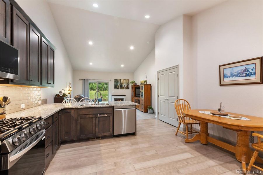 Furnished interior view inside a new home in , Woodland Park (Image 10). Furnished interior view inside a new home in , Woodland Park (Image 10).