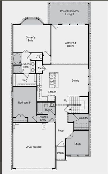 Image 7 of a home in Grand Vista 45s.