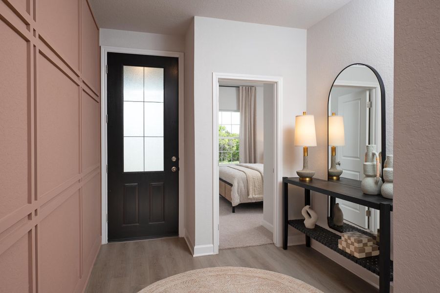 Representative furnished interior of a home built from the Wyatt by Ashton Woods in Hennersby Hollow, San Antonio (Image 3).