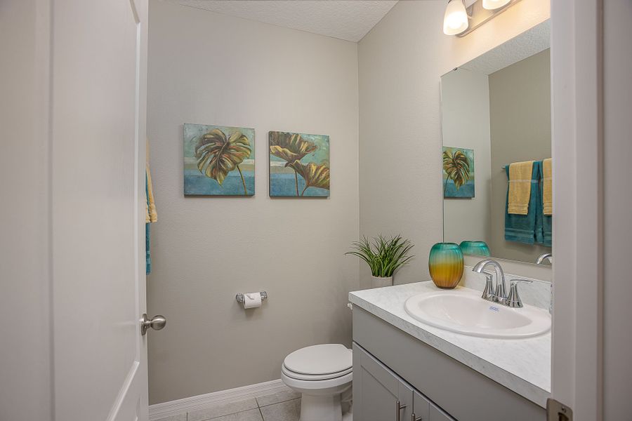 Representative furnished interior of a home built from the Sycamore by Maronda Homes in Woodland Ranch, Lake Wales (Image 18).