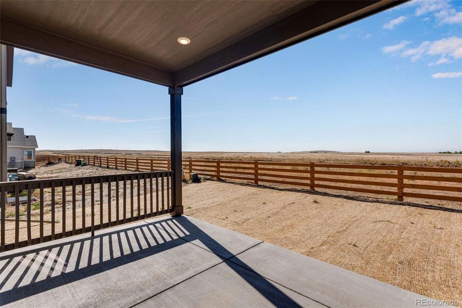 Front exterior of a new home in Reunion Ridge, Commerce City, CO, highlighting curb appeal (Image 2).