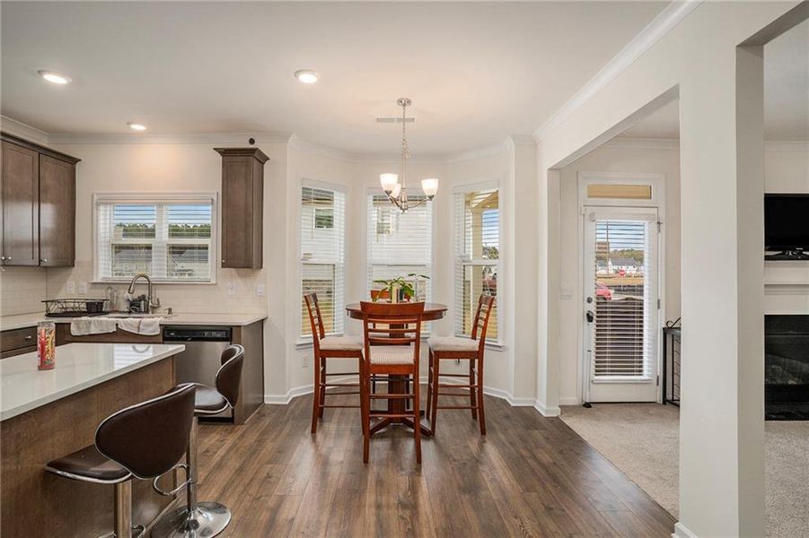 Furnished interior view inside a new home in Wildwood, Covington (Image 9).