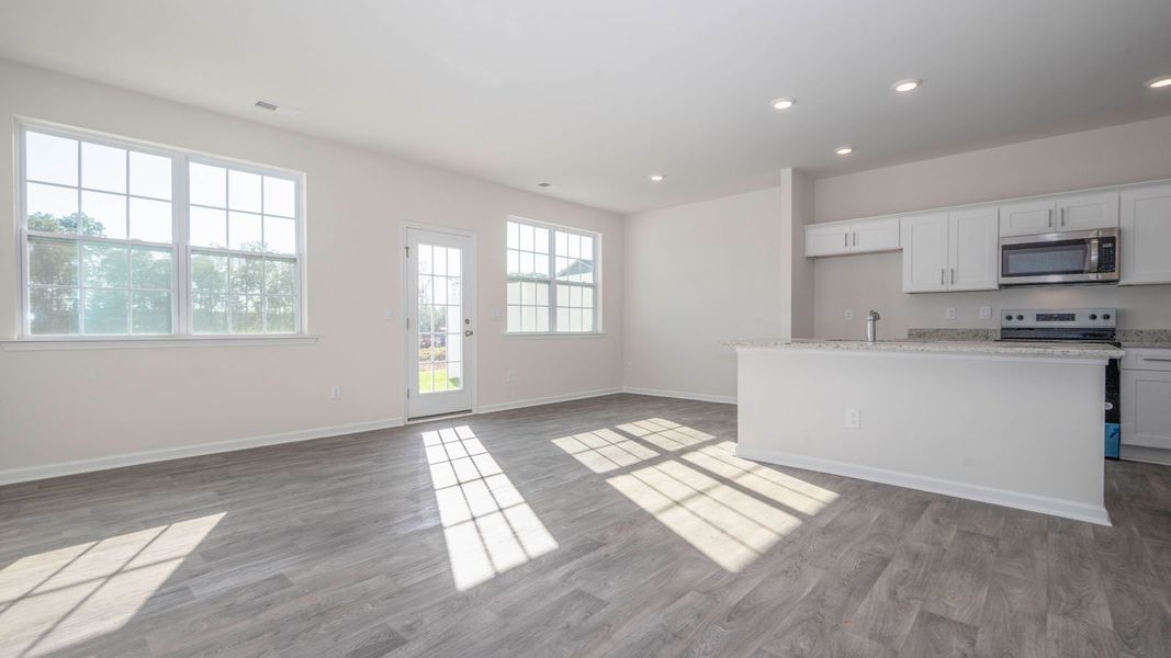 Spacious, unfurnished interior of a new home in Brightwood Farm, Whitsett (Image 12).