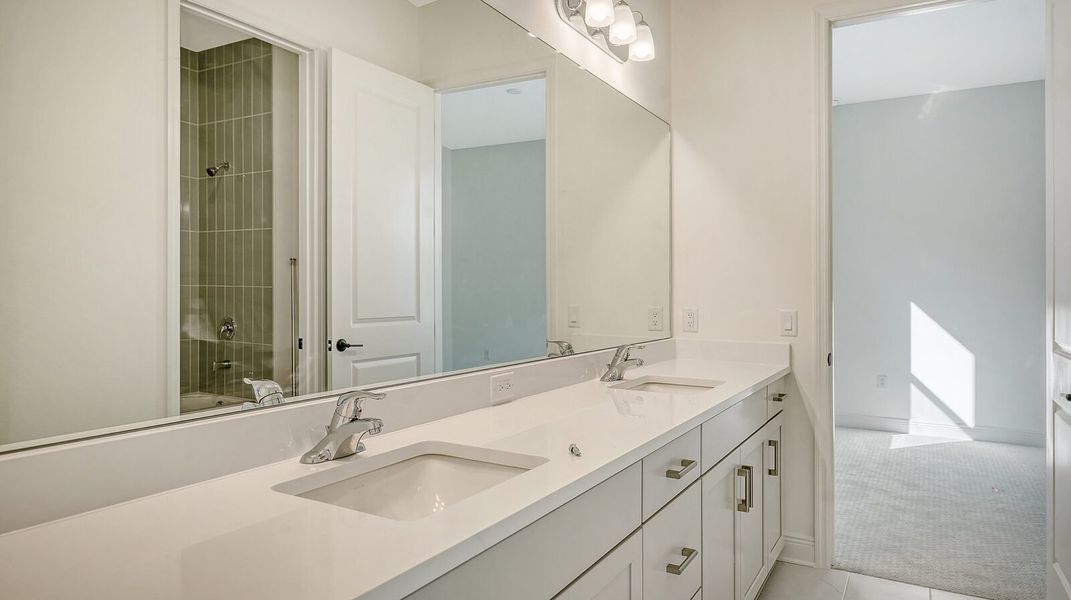 Furnished interior view inside a new home in Wildleaf, Parrish (Image 16).