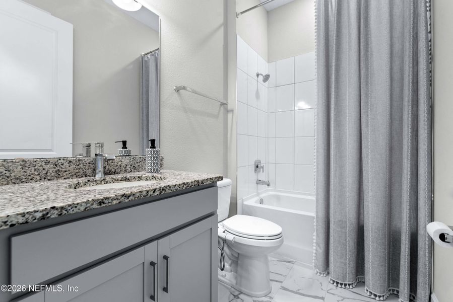 Furnished interior view inside a new home in , Jacksonville (Image 33).