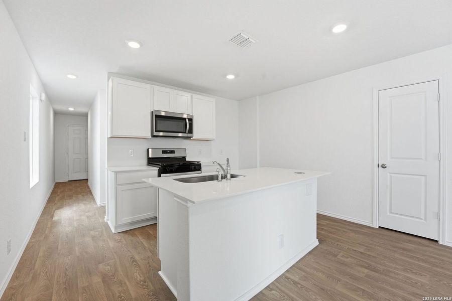 Furnished interior view inside a new home in Blue Ridge Ranch, San Antonio (Image 7).