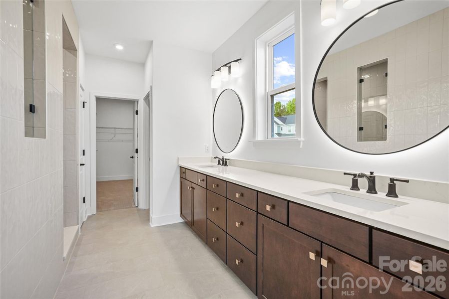 Furnished interior view inside a new home in Parkside Crossing, Charlotte (Image 7).