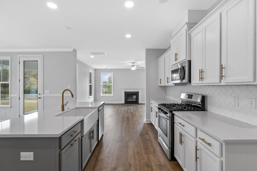 Furnished interior view inside a new home in Wildcat Chase, Summerville (Image 13).