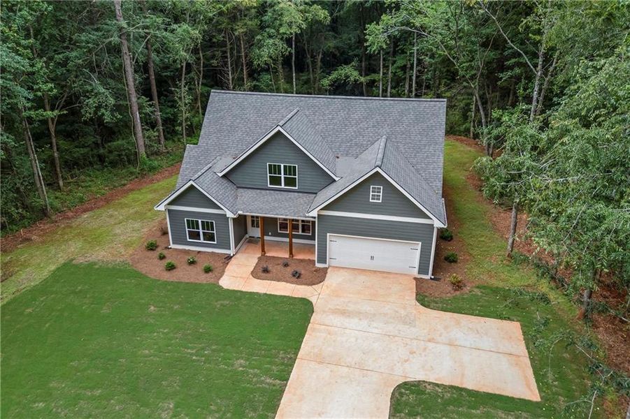 Front exterior of a new home in , Nicholson, GA, highlighting curb appeal (Image 27).