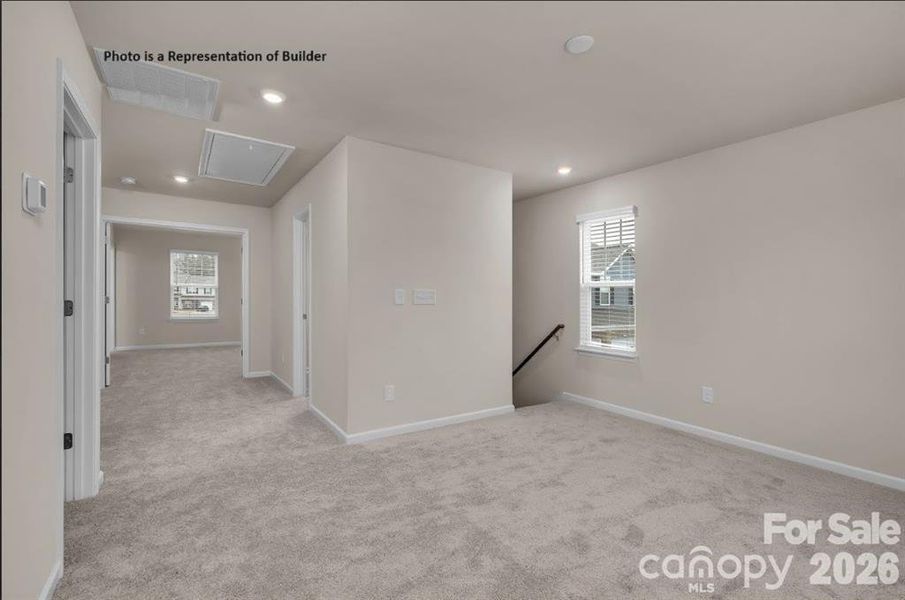 Spacious, unfurnished interior of a new home in Autumn Brook, Staley (Image 10).