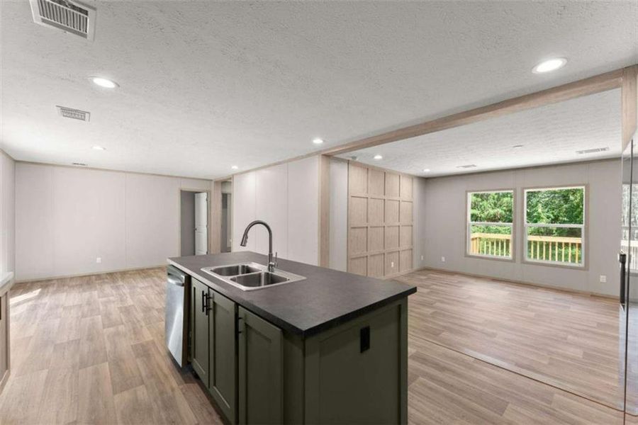 Furnished interior view inside a new home in , Dahlonega (Image 4).