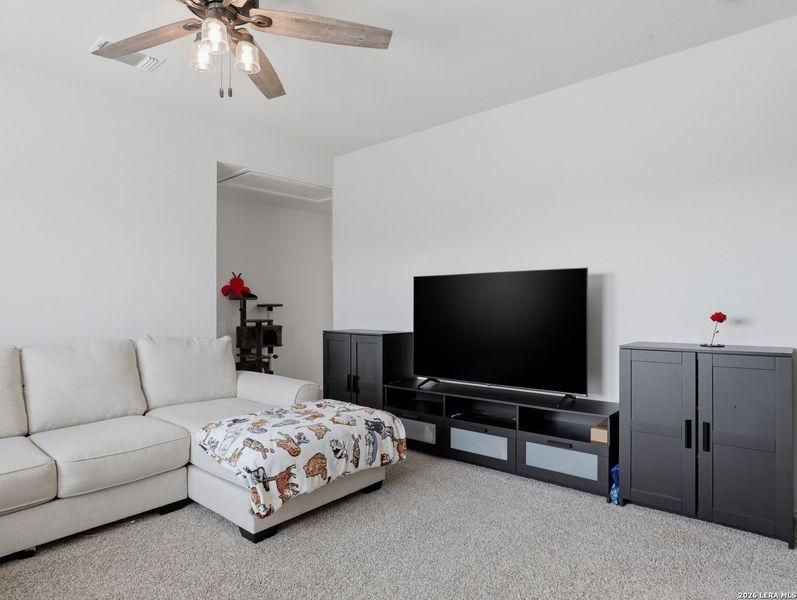 Furnished interior view inside a new home in Watermill, Uhland (Image 29).