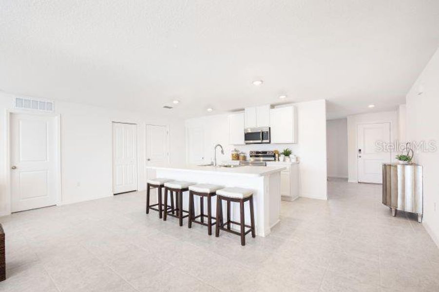 Furnished interior view inside a new home in Royal Highlands, Weeki Wachee (Image 6).