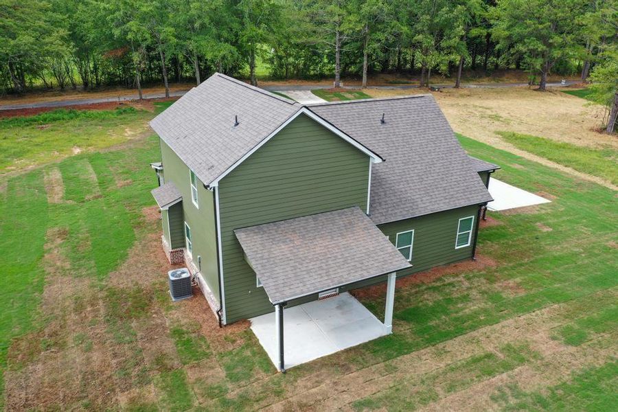 Front exterior of a new home in , McDonough, GA, highlighting curb appeal (Image 17).