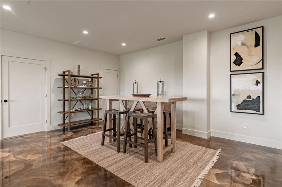 Furnished interior view inside a new home in , Morganton (Image 10).