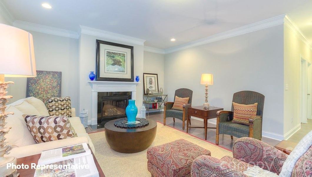 Furnished interior view inside a new home in Sylvan Creek, Denver (Image 7).