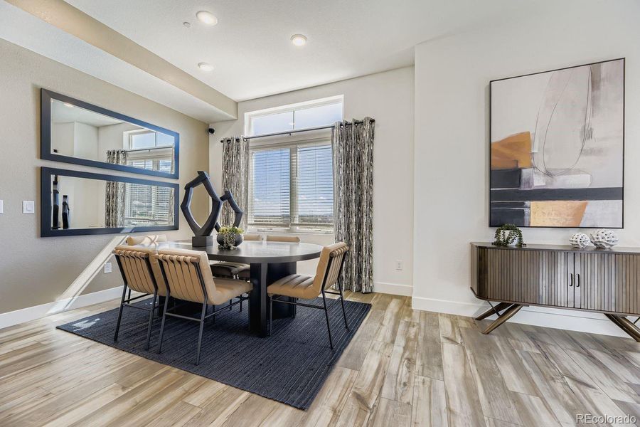 Furnished interior view inside a new home in Solterra, Lakewood (Image 4).