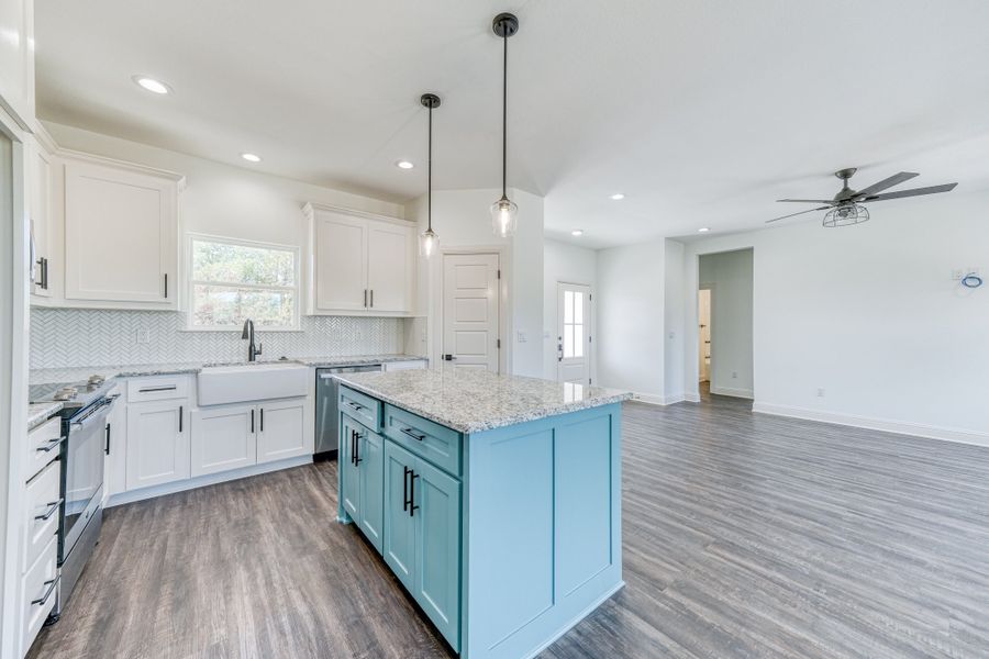 Representative furnished interior of a home built from the Lucas by Zeal Home Builders in Echo Grove, Poolville (Image 84).