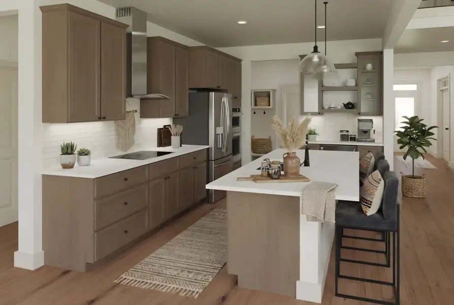 Furnished interior view inside a new home in Stonehaven, Winder (Image 15).