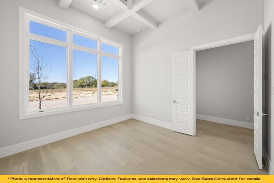 Representative unfurnished interior of a home built from the Breckenridge by Stonefield Homes in Heath Golf and Yacht Club, Rockwall (Image 24).