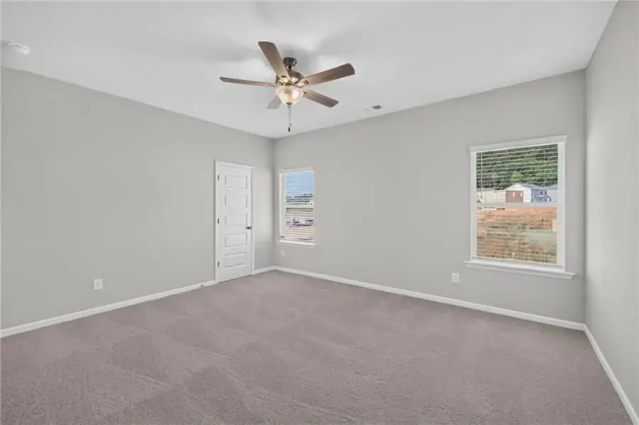 Spacious, unfurnished interior of a new home in The Stiles, Cartersville (Image 43). Spacious, unfurnished interior of a new home in The Stiles, Cartersville (Image 43).
