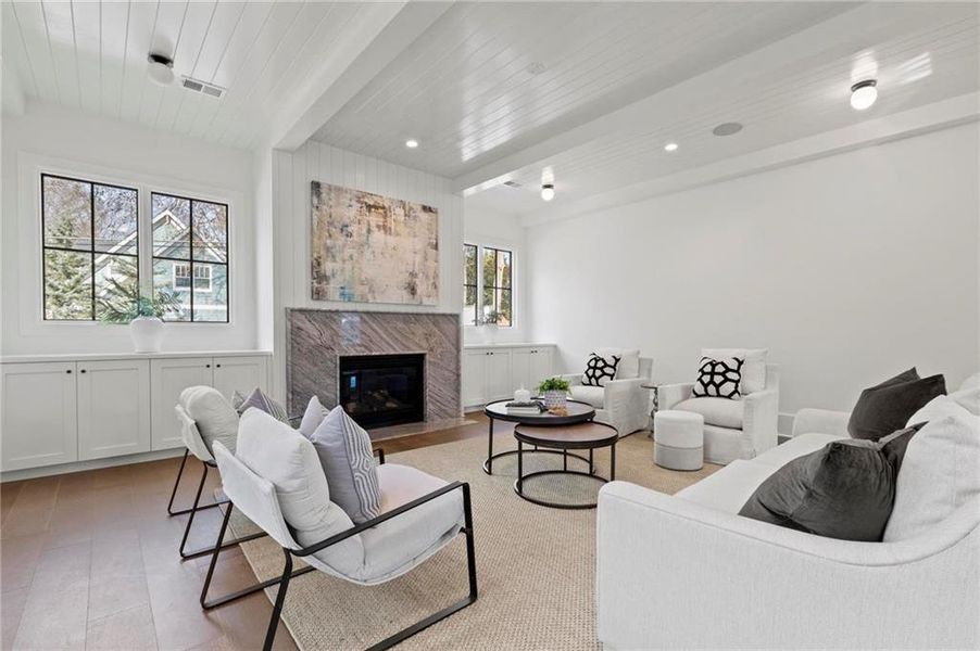 Furnished interior view inside a new home in , Roswell (Image 13). Furnished interior view inside a new home in , Roswell (Image 13).