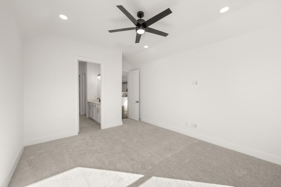 Spacious, unfurnished interior of a new home in The Meadows, Denton (Image 21). Spacious, unfurnished interior of a new home in The Meadows, Denton (Image 21).