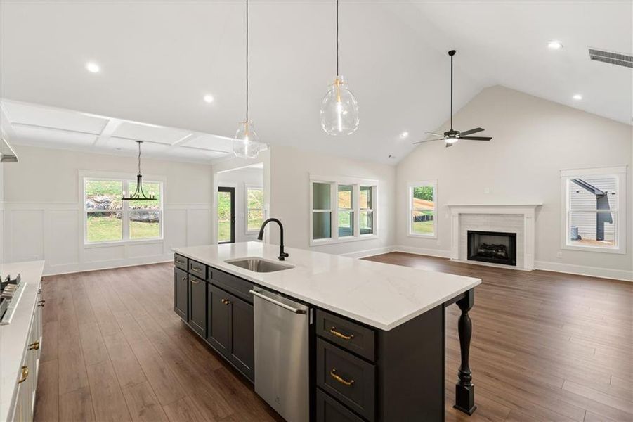 Furnished interior view inside a new home in , Carrollton (Image 9). Furnished interior view inside a new home in , Carrollton (Image 9).
