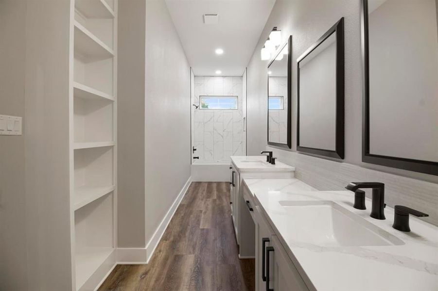 Furnished interior view inside a new home in , Bullard (Image 10).