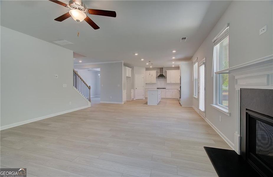 Spacious, unfurnished interior of a new home in Bowers Farm, McDonough (Image 12). Spacious, unfurnished interior of a new home in Bowers Farm, McDonough (Image 12).