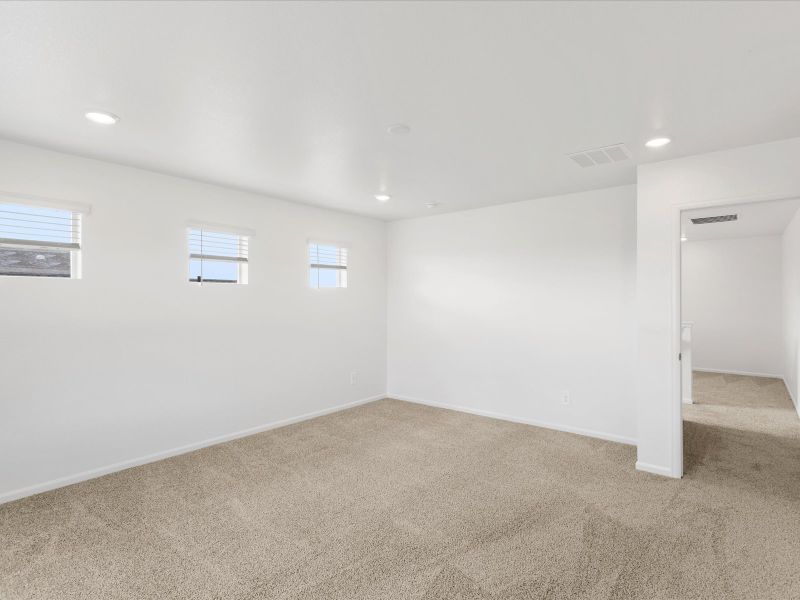 The Silversage floorplan image taken at a Meritage Homes community in Brighton, CO The Silversage floorplan image taken at a Meritage Homes community in Brighton, CO