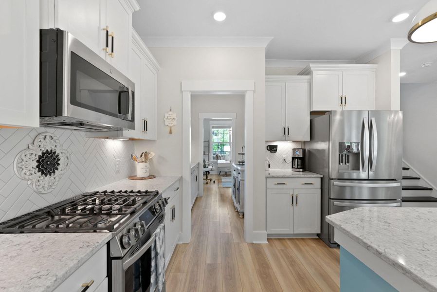 Furnished interior view inside a new home in Cordgrass Landing, Johns Island (Image 35).