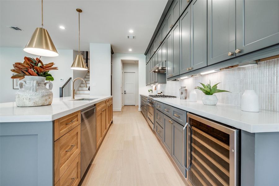 Furnished interior view inside a new home in , Houston (Image 43).