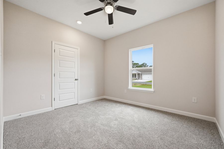 Spacious, unfurnished interior of a new home in Southern Charm, Crestview (Image 44).