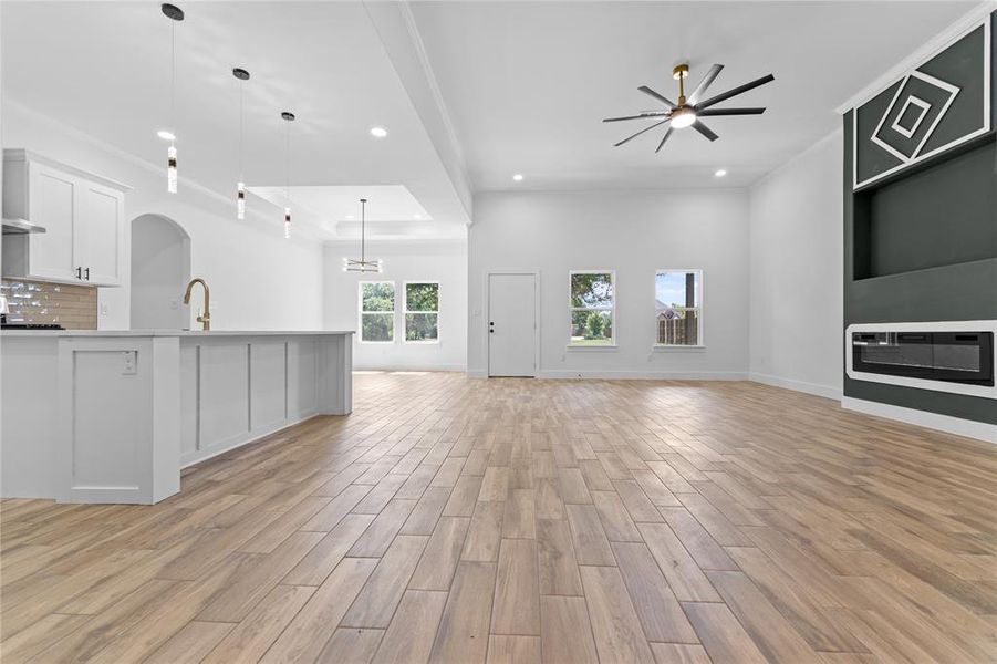 Spacious, unfurnished interior of a new home in , Corsicana (Image 10). Spacious, unfurnished interior of a new home in , Corsicana (Image 10).