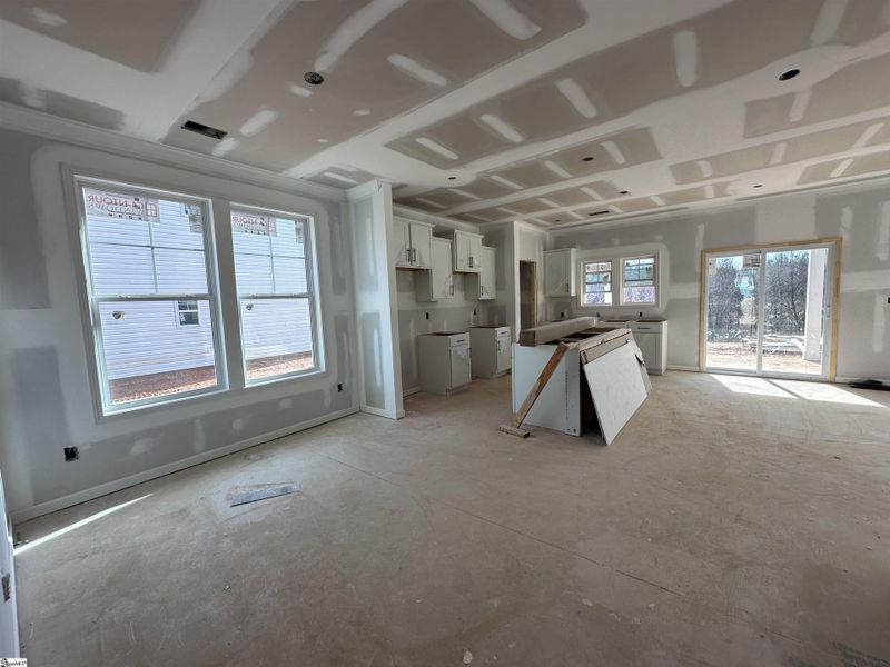 In-progress construction of a new home in Shiloh Trail, Wellford, SC (Image 14).