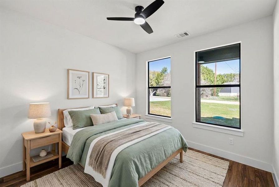 Furnished interior view inside a new home in , Granbury (Image 10).