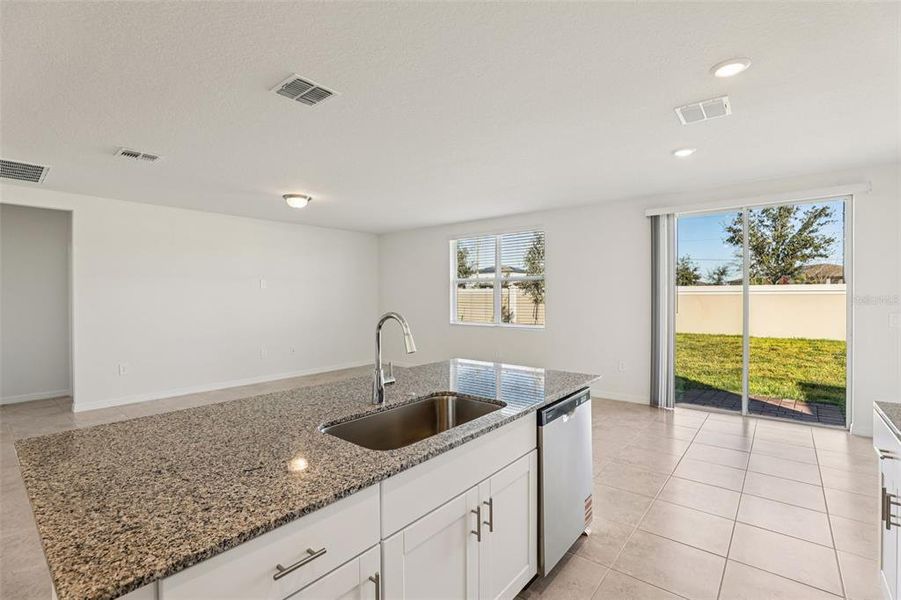 Furnished interior view inside a new home in Lawson Dunes - Signature Series, Haines City (Image 4). Furnished interior view inside a new home in Lawson Dunes - Signature Series, Haines City (Image 4).