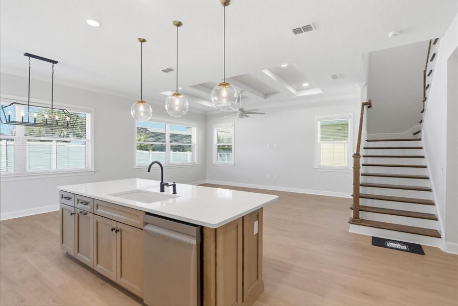 Representative furnished interior of a home built from the Bayview by SeaGate Homes in Beachview Cove, Ormond Beach (Image 18).