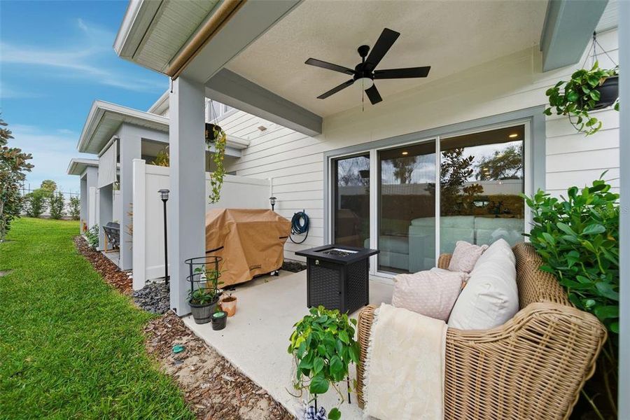 Exterior details and patio area of a home in , Winter Park (Image 23).