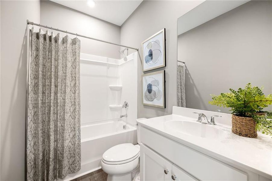 Furnished interior view inside a new home in Waverly at Buice Lake, Acworth (Image 12).