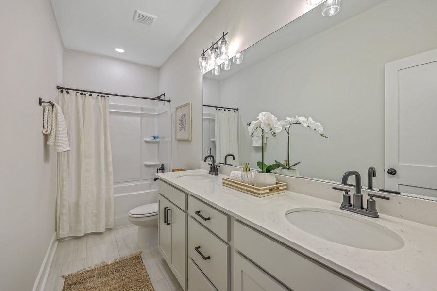Furnished interior view inside a new home in , Summerville (Image 16).